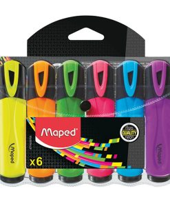 ROTULADOR FLUORESCENTE MAPED PACK 6 UDS