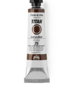 OLEO TITAN EXTRAFINO 075 PARDO OXIDO TRANSPARENTE 20 ML