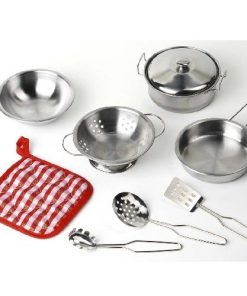 SET COCINA II 9 PZAS METAL GOKI 51730