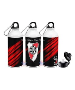 Botella Deportiva Club Atlético River Plate Escudo 2 Tapas
