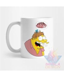 Taza Simpson Krusty Bart Cerámica Homero Barney Mod07