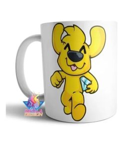 Taza De Cerámica Mikecrack Diamantito Corriendo