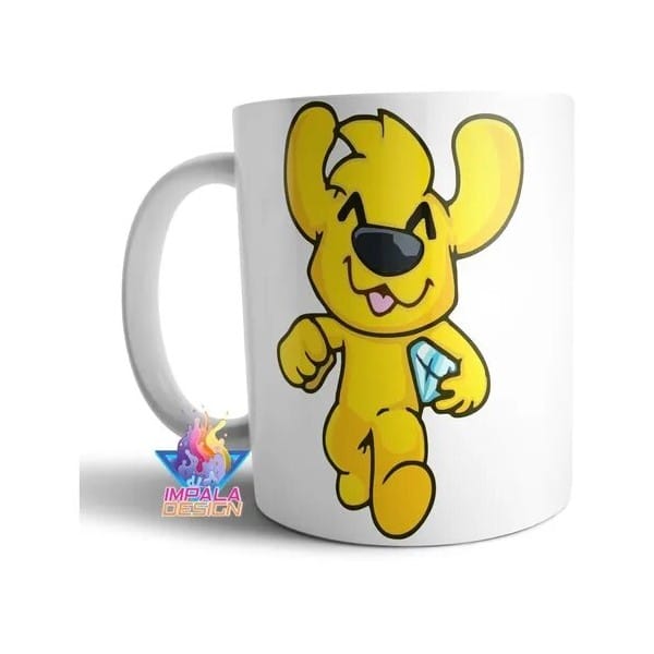 Taza De Cerámica Mikecrack Diamantito Corriendo - Imagen 3