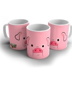 Taza Gravity Falls Pato Cara Cerámica