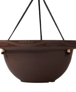 Maceta Colgante Chocolate 41.9cm Plástico La Ardilla