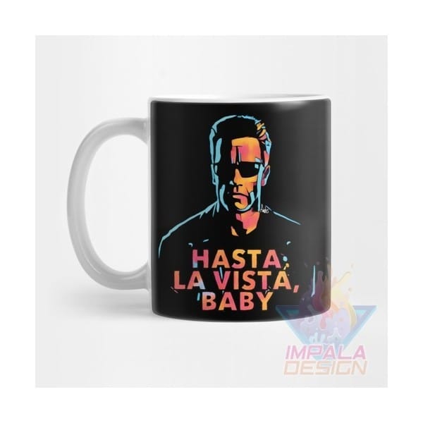 Taza Terminator Skynet Arnold Schwarzenegger T800 Ceram M08 - Imagen 3