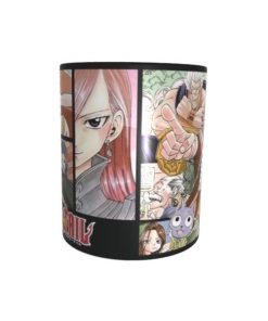 Taza Comic Fairy Tail Manga Hiro Mashima Interior-asa Negra