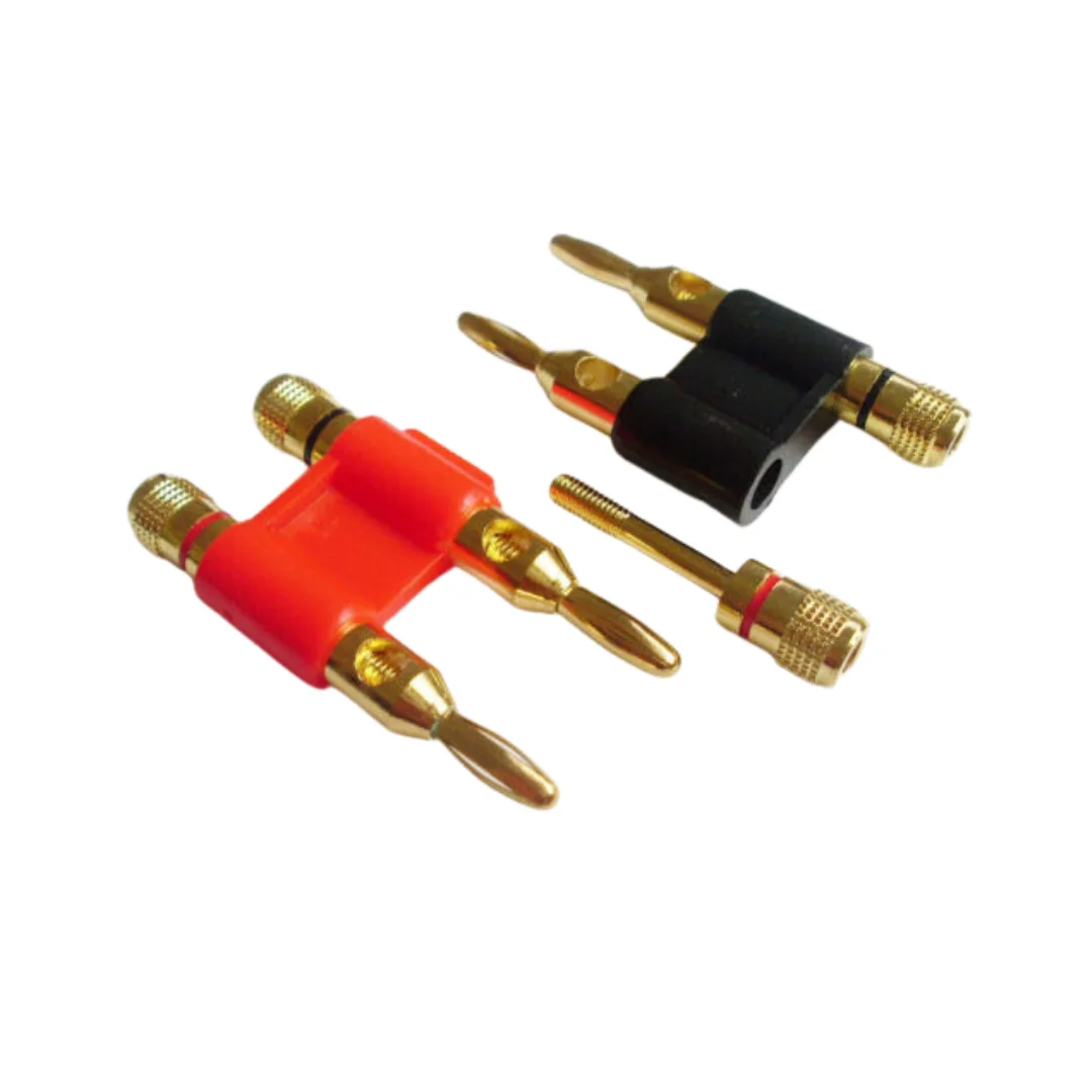 CONECTOR BANANA DOBLE CON ROSCA