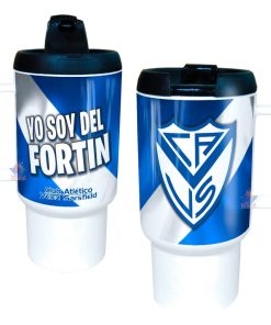 Jarro Térmico Equipos Fútbol Argentina Escudo Bandera Copa Vélez Sarsfield Fortin Club Atlético