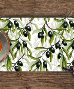 Mantel Individual –  Aceitunas