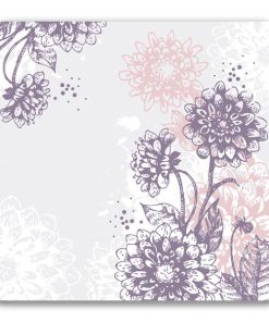Tabla de Quesos – Flores Grises y Palo de Rosa