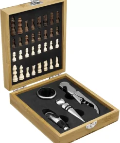 Set de Vino con Juego de Ajedrez «Chessy»
