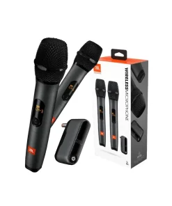 Sistema de Micrófono Inalámbrico JBL Harman Dual UHF 100dB Cardioide