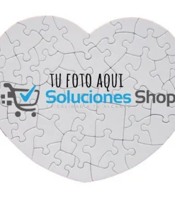 Rompecabezas forma Corazón Personalizado