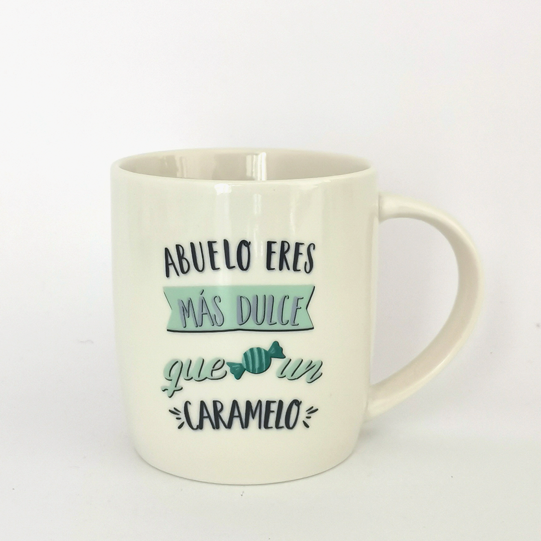 Mug taza desayuno «Abuelo Caramelo» - Imagen 2