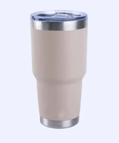 Tumblr térmico de 30oz Rosado mate | Grabado Láser