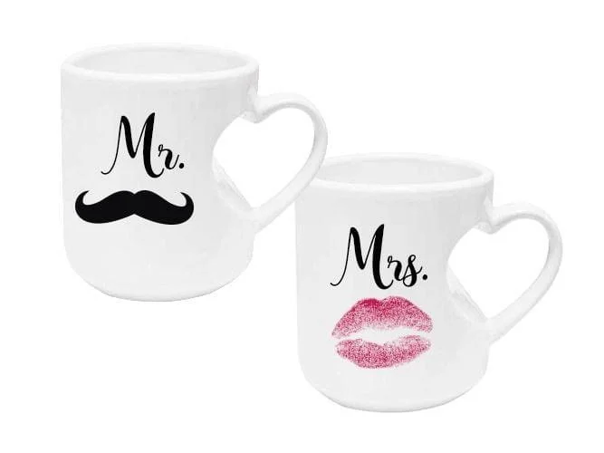 Taza con Asa en forma de corazón - Imagen 4