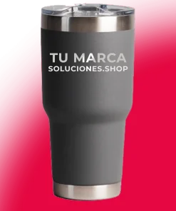 Tumbler Gris de 30 oz Grabado Láser Costa Rica