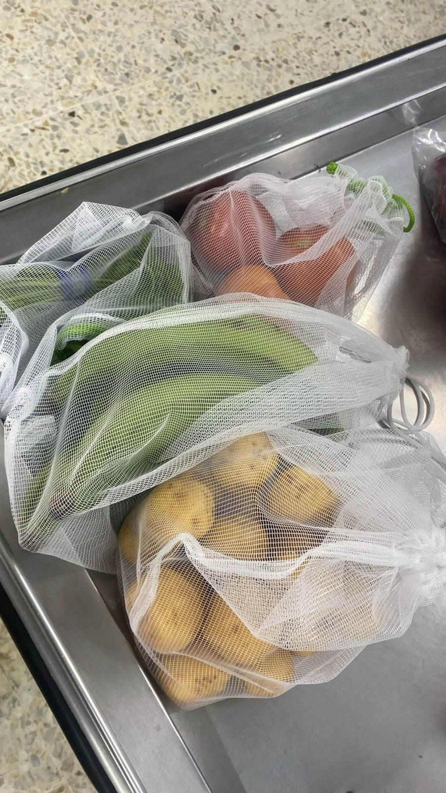 Kit Bolsas para Mercar Frutas y Verduras X24 Bolsas - Imagen 4