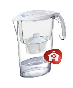 Jarra filtrante con 3 filtros